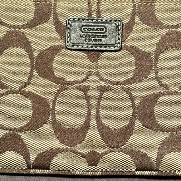 COACH Canvas Wristlet - Picture 8 of 13